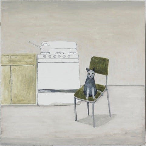 Cat in Kitchen Noel McKenna