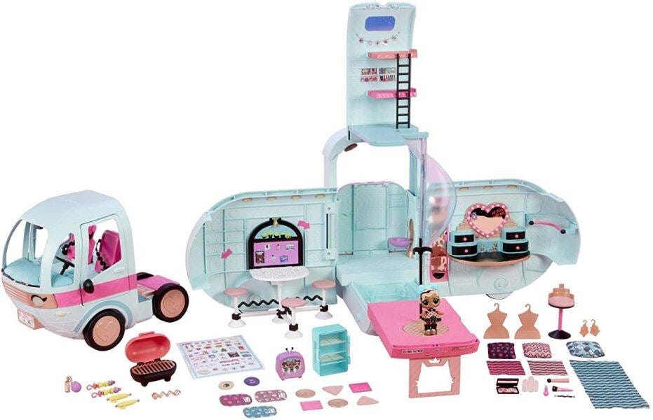 lol suprise 2 in 1 glamper fashion camper plus suprises 2020 christmas toys