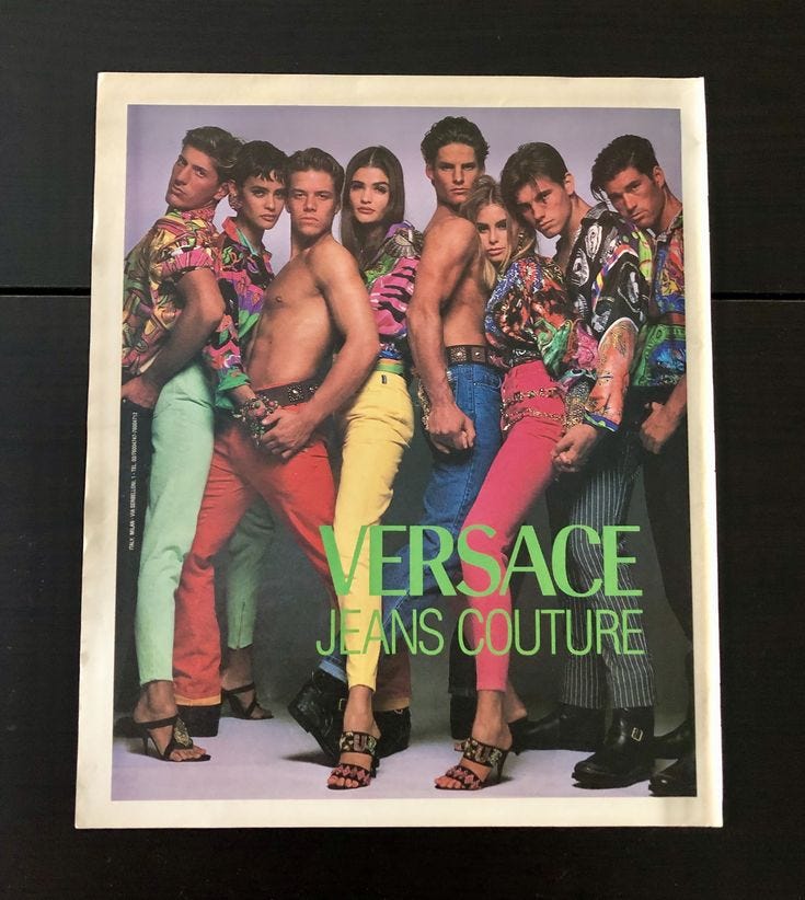 Versace Ad (1991)