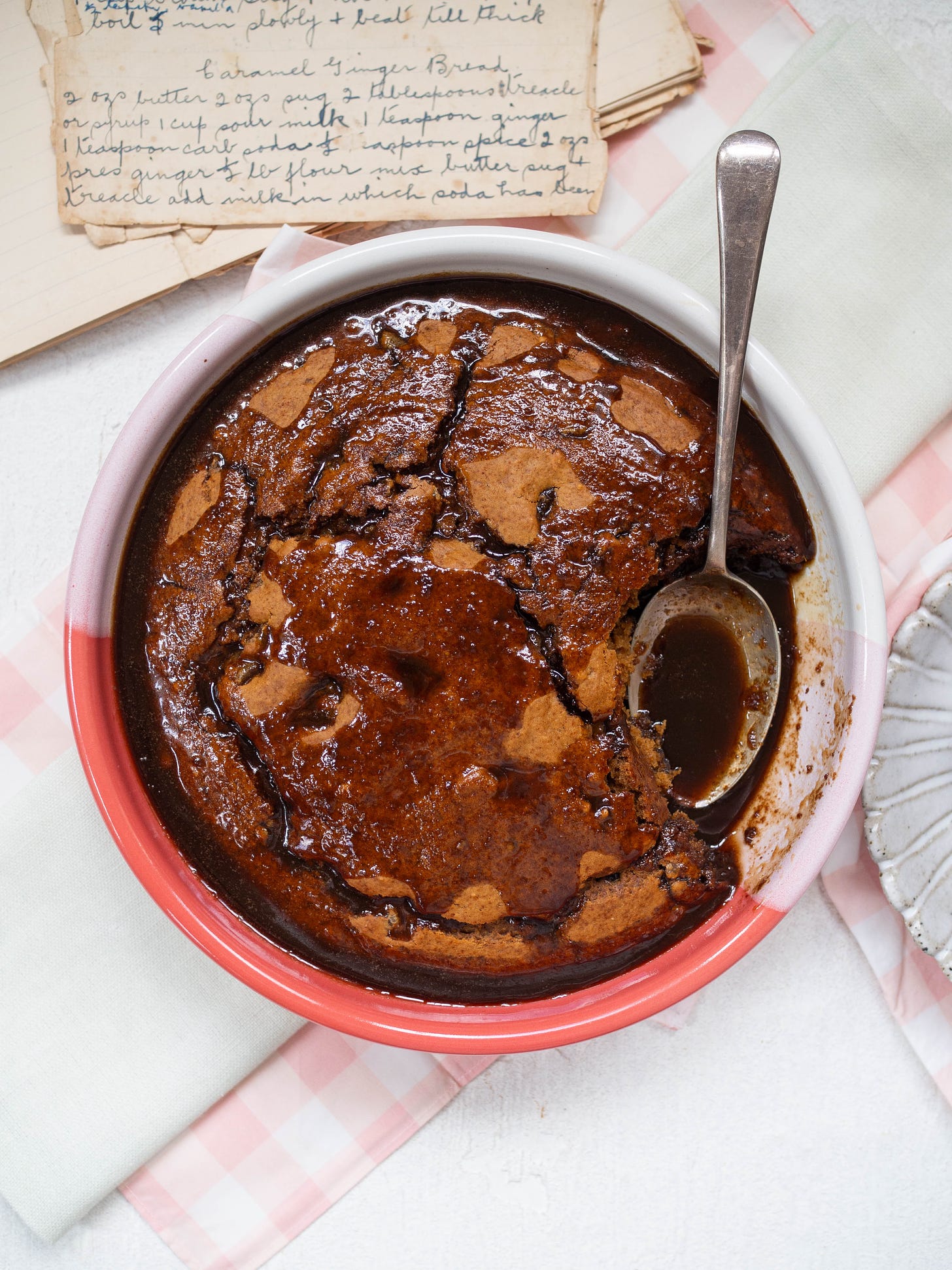 Caramel Ginger Pudding