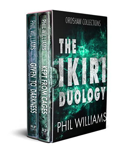 Book covers for The Ikiri Dulogy by Phil Williams