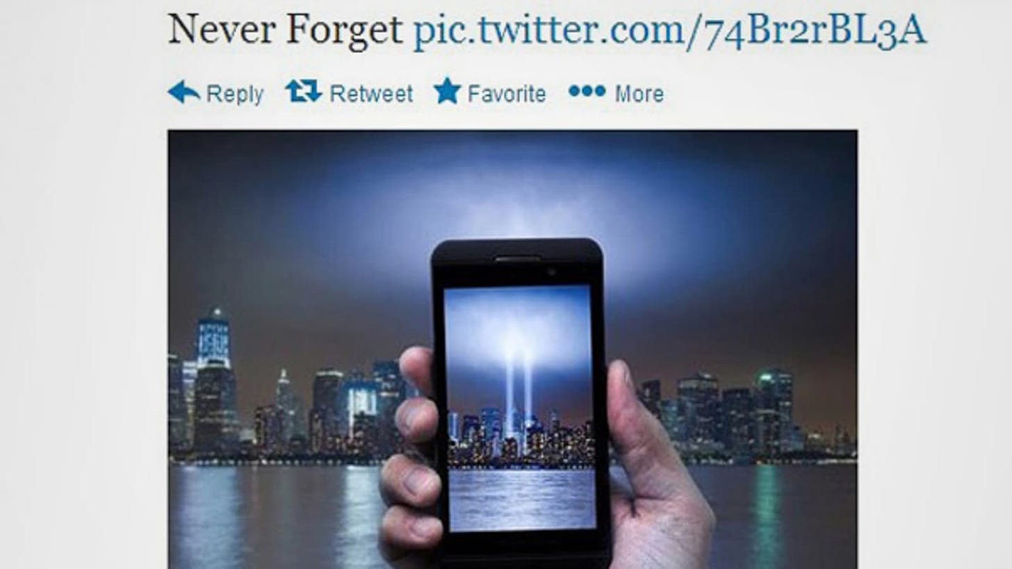 AT&T apologizes for tweeting 9/11 ad