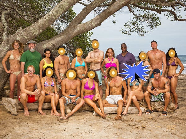 survivor cast images 2015 for ep 9 Jenn voted out