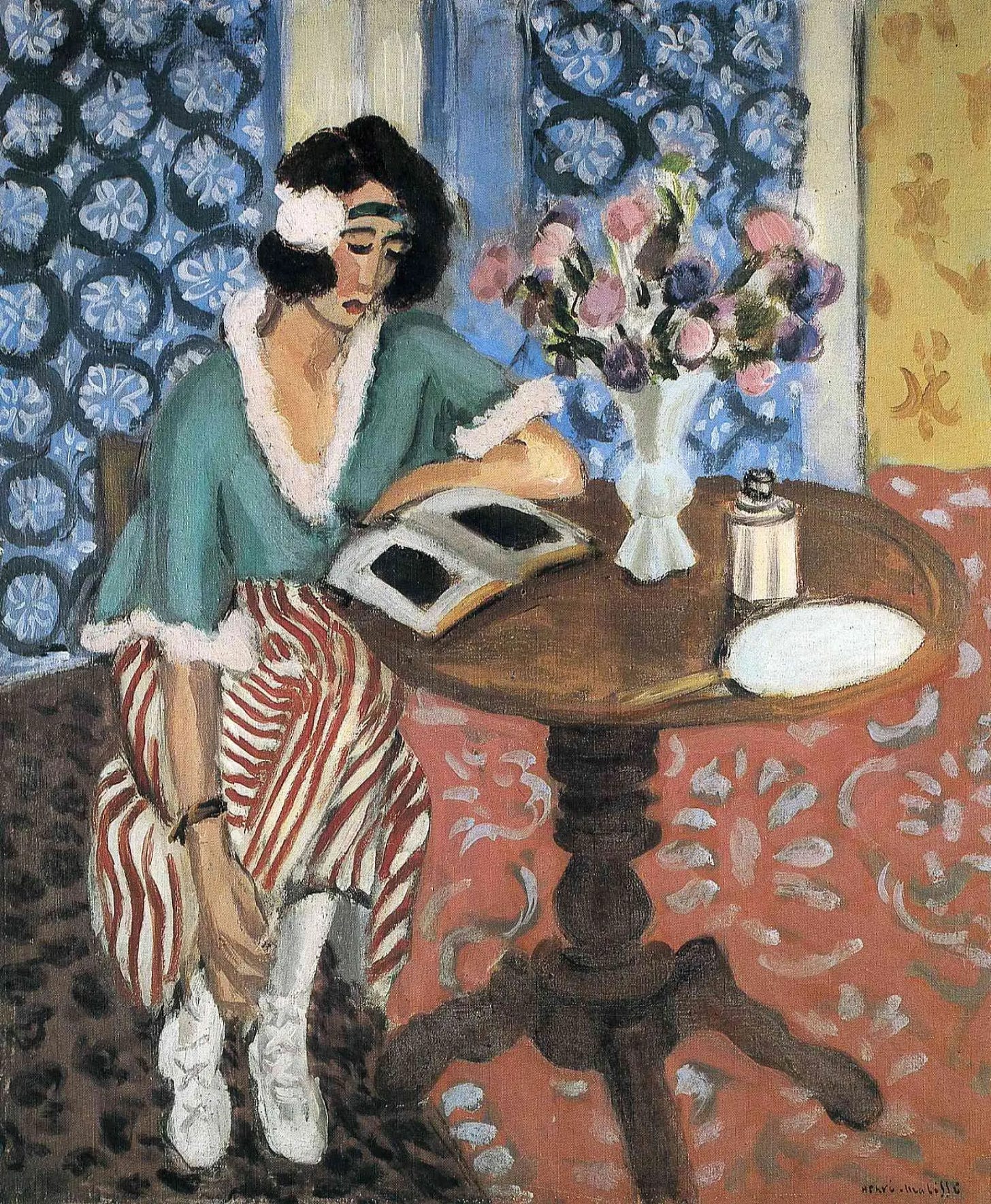 Henri Matisse. Reading woman