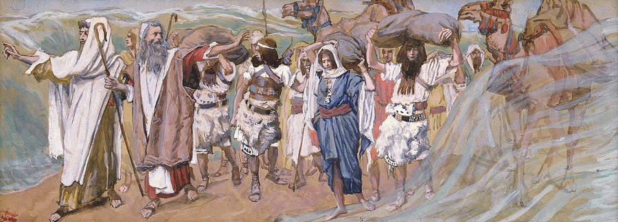 The Waters Are Divided, 1902 by James Tissot