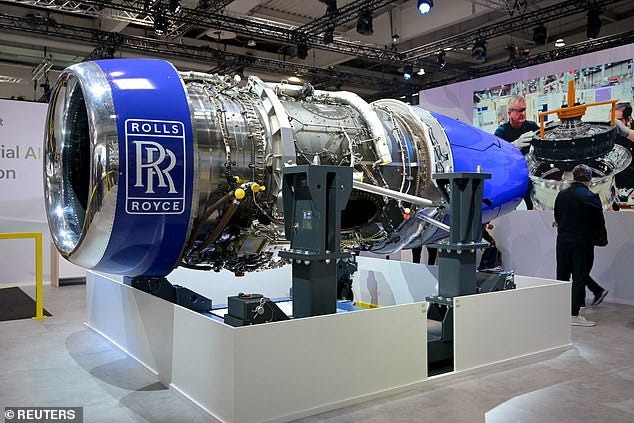 Rolls-Royce relies heavily on the US as a source of demand for its engines, exporting around a quarter of its new models to America last year