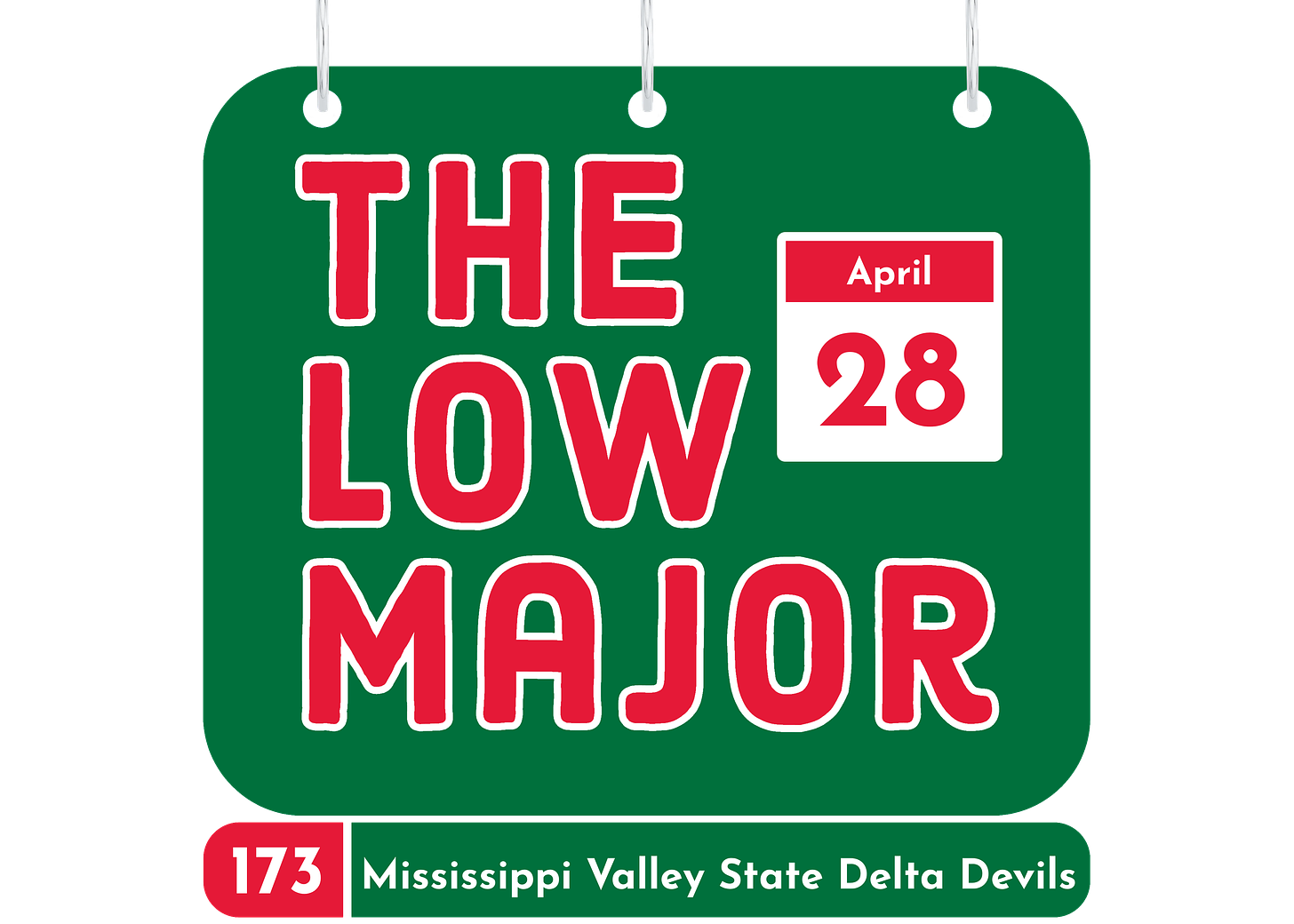 Name-a-Day Calendar Mississippi Valley State logo