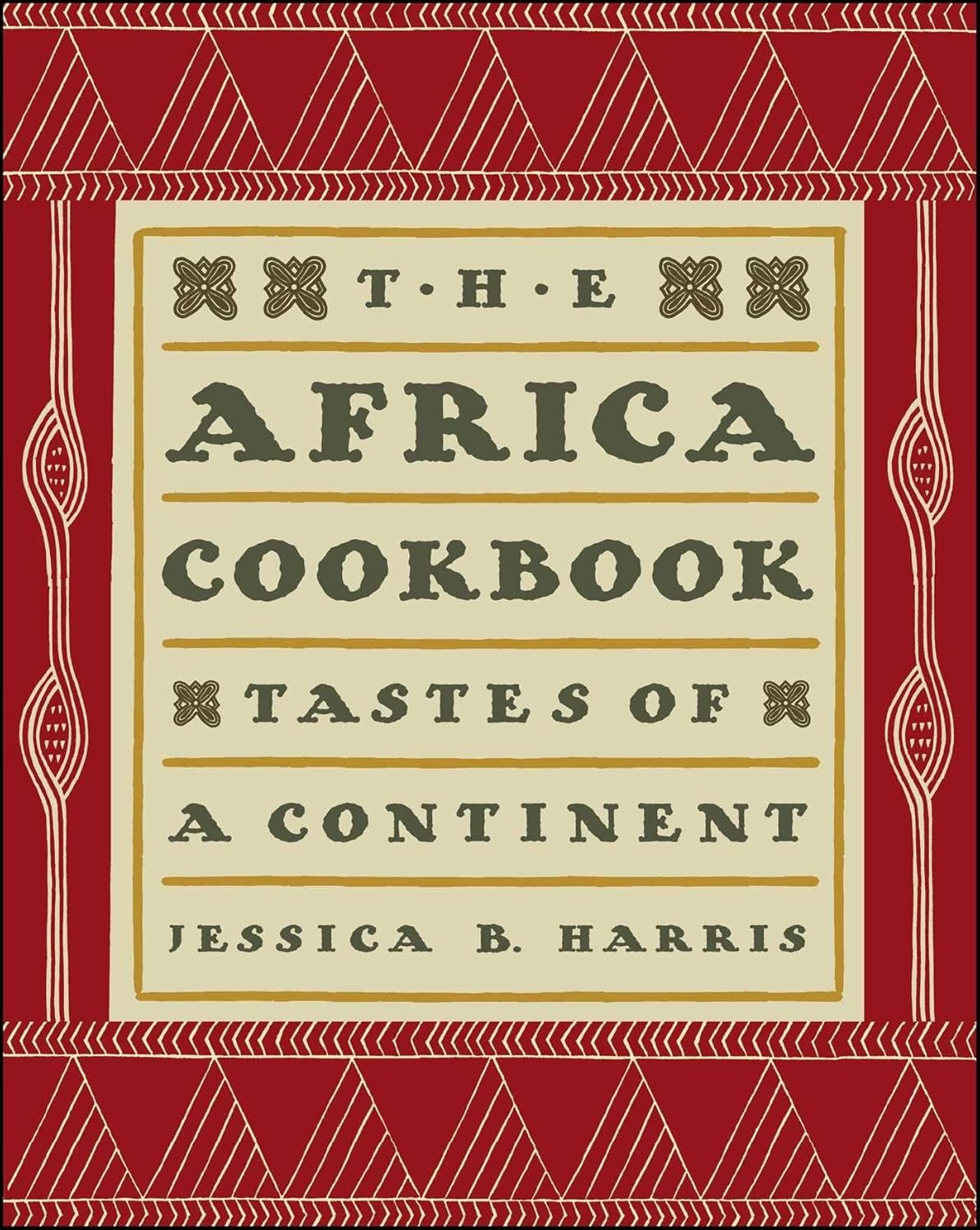 The Africa Cookbook by Jessica B. Harris book cover