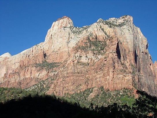 The Sentinel in Zion National Park