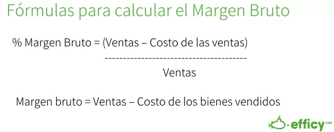 gross margin - formula margen bruto