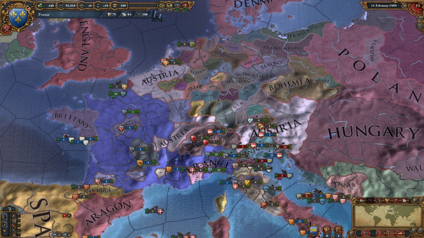 Europa Universalis IV Review - Saving Content