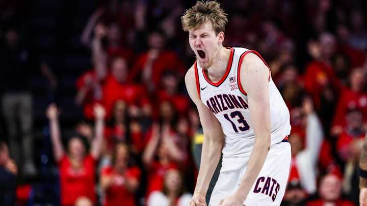 Henri Veesaar gives red-hot Arizona huge boost: 'Henri's what college  basketball's all about'