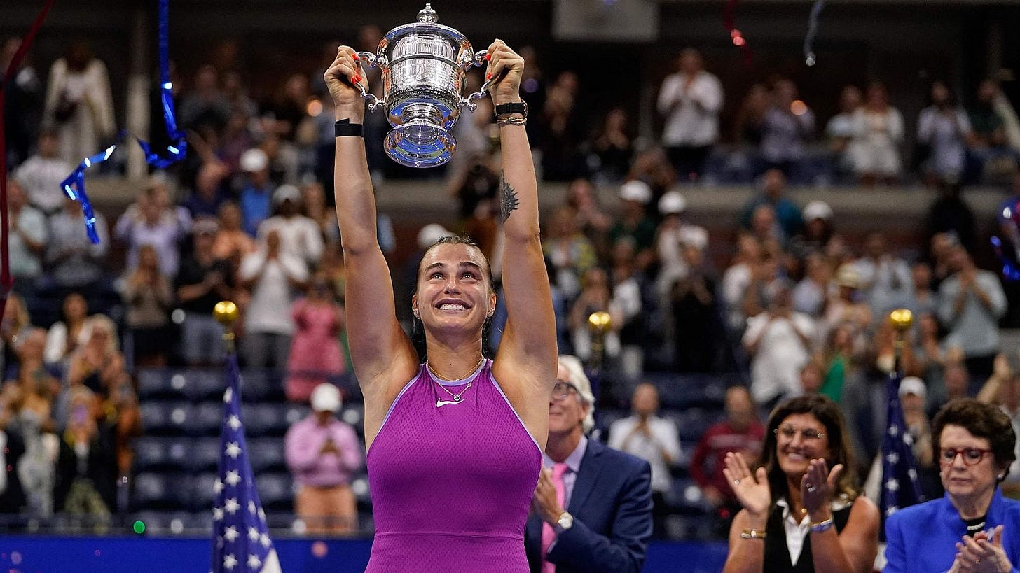 Sabalenka, campeona del US Open 2024