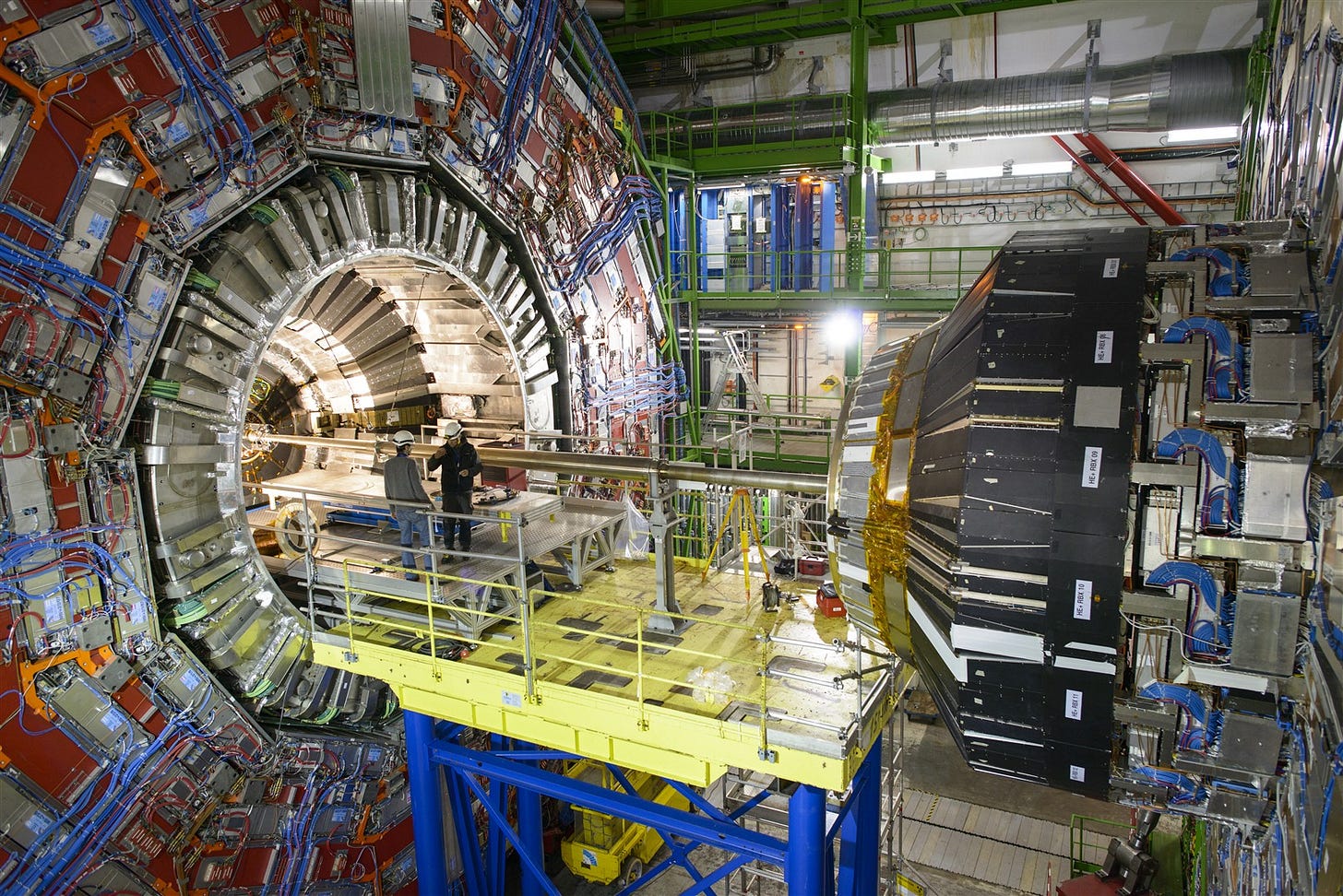 Record Breaking Large Hadron Collider Atom Smasher
