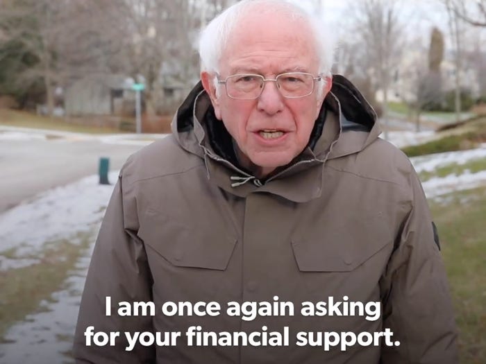 Bernie Sanders Revived Meme From 2019 Campaign to Push Vaccinations