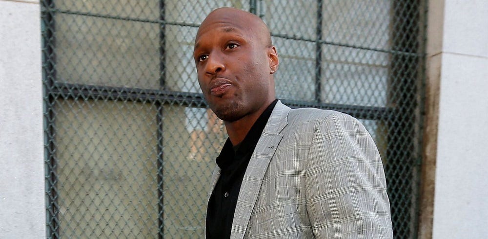 Lamar Odom back to rehab while Brad Pitt and Angelina Jolie custody fight rages on 2016 images