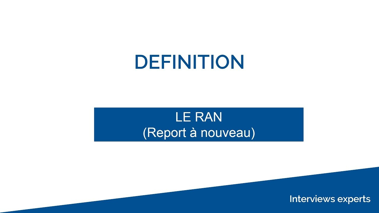 Définition SCPI #2 : qu'est-ce-que le RAN ?