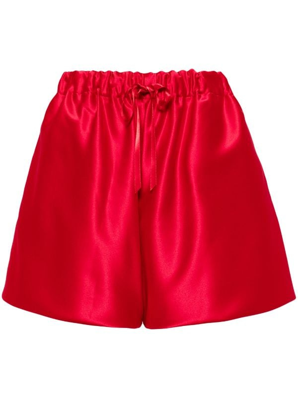 Simone Rocha Lady Boxer Drawstring Shorts - Red
