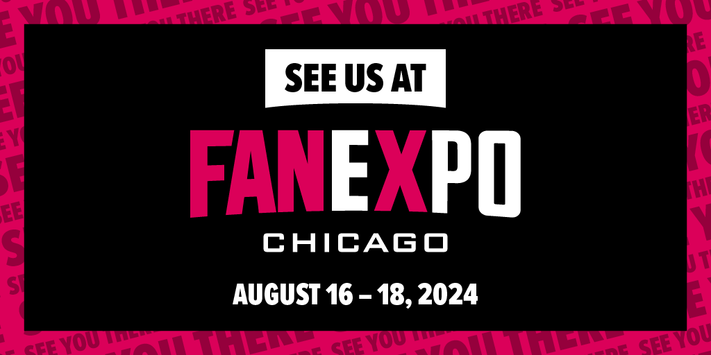 Fan Expo Chicago logo - all things wrestling and gaming