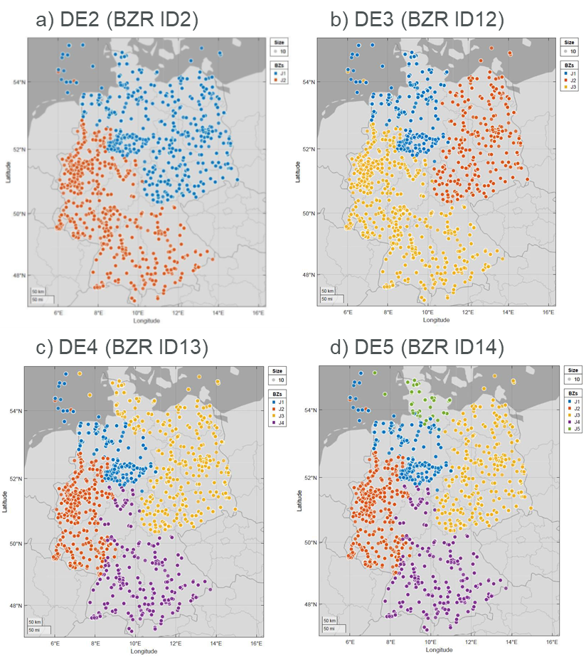 Gebotszonen Deutschland