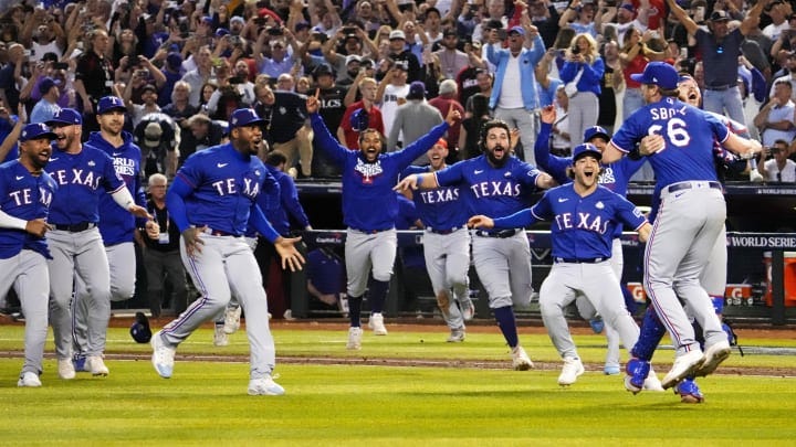 One of these days" is today as Texas Rangers celebrate first World Series  title