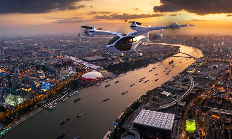 Affordable air taxi travel expected to enter commercial use in China around  2024 - Global Times