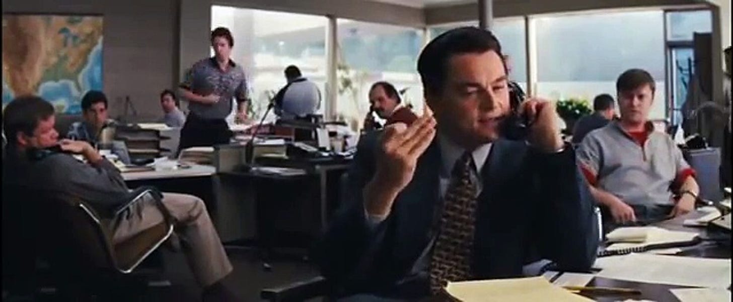 Wolf Of Wall Street Wolf Sales Pitch Facebook, 52% OFF