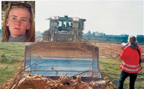 Palestinian President Pays Tribute to US Activist Crushed to Death by Israeli  Bulldozer