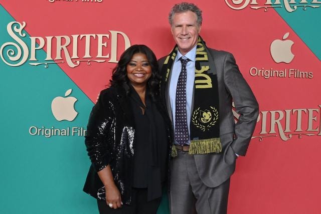 Octavia Spencer Jokes That Will Ferrell is 'Not an Adult Elf' but Rather  'One of the Smartest People'
