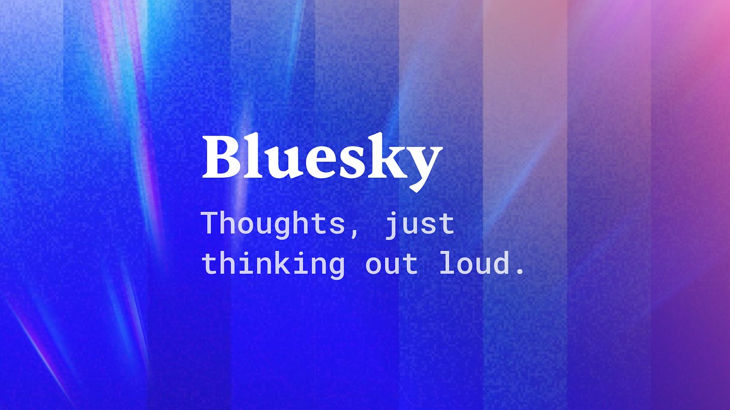 Bluesky has over 30 million users and is growing fast. I think and I strongly believe this is the change world needs right now. I don't know how you feel about Bluesky, but I see great potential in it.