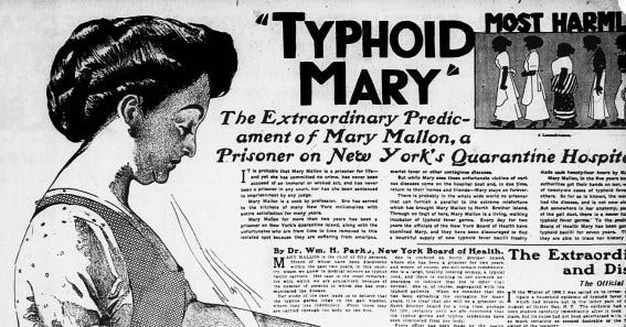 The Strange Story of Typhoid Mary, Quarantined on North Brother ...