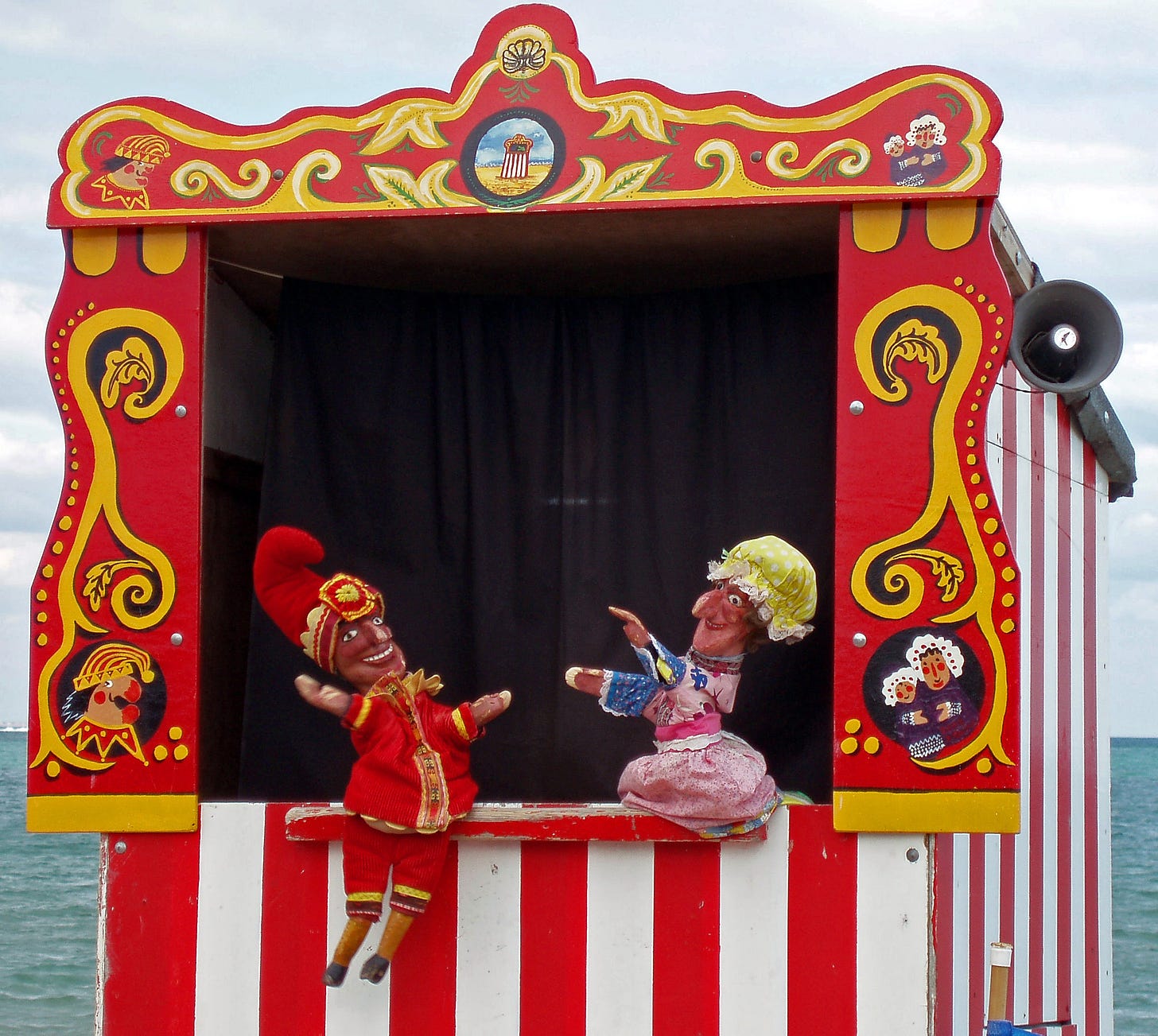 Graphic Arts / Contextual Studies Essay: 'Punch and Judy' hand puppet ...