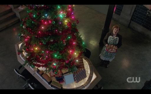 Beautiful christmas holiday tree for Sam Dean Winchester Supernatural