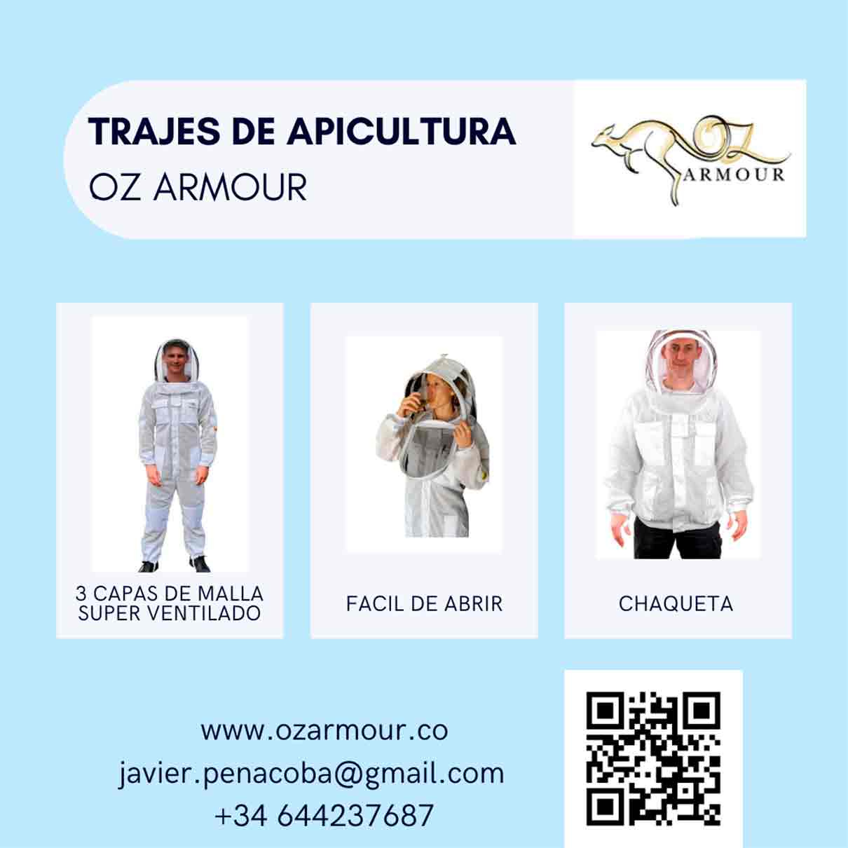 trajes de apicultor oz armour