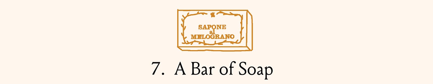 #7 A Bar of Soap