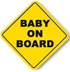 Image result for baby on board 1980s
