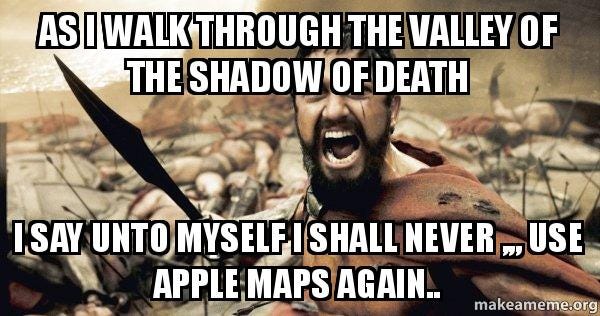 As I walk through the valley of the shadow of death I say unto myself I shall never ,,, use ...