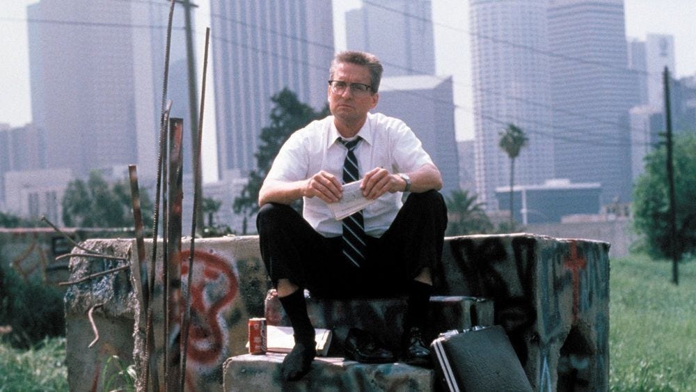 Falling Down: 25 Tears Later, Does America Get That Michael Douglas'  Flat-Topped Avenger Was the Villain? | Phoenix New Times