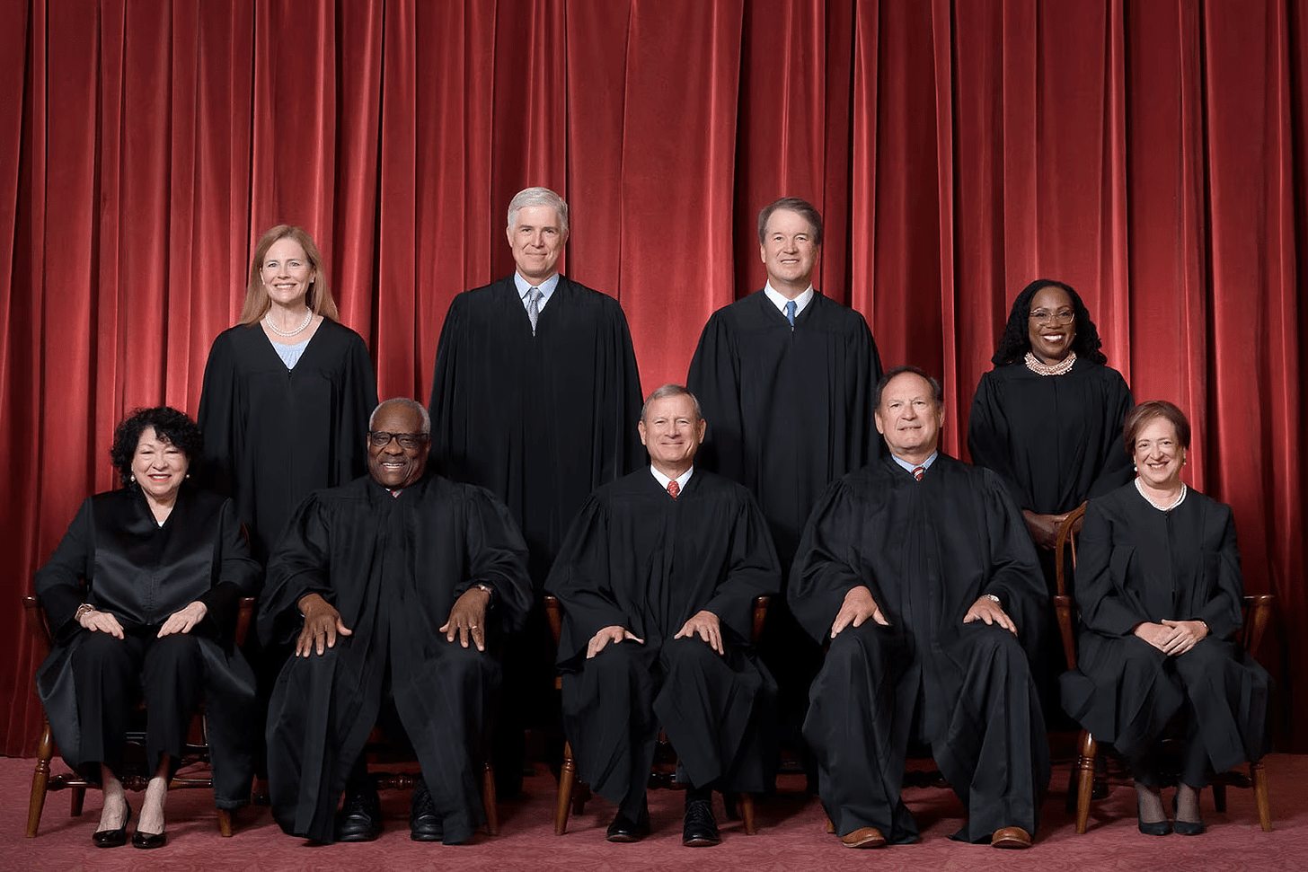 The U.S. Supreme Court's official portrait