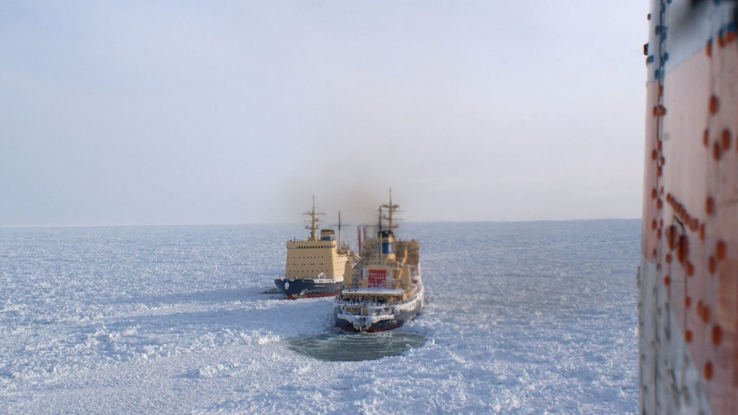 Russian icebreakers in the Arctic. File photo.  - Sputnik International, 1920, 27.02.2025