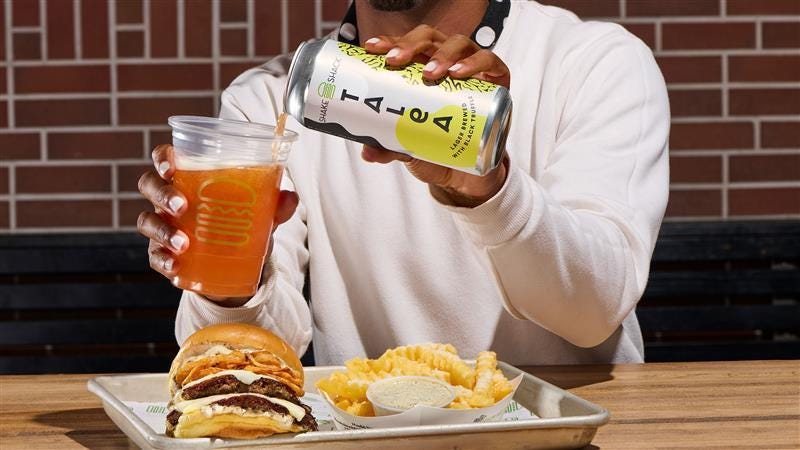 Shake Shack x Talea Black Truffle Lager