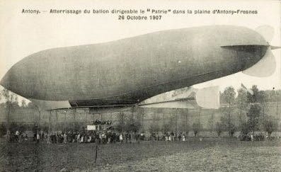 Rigid airship or dirigible