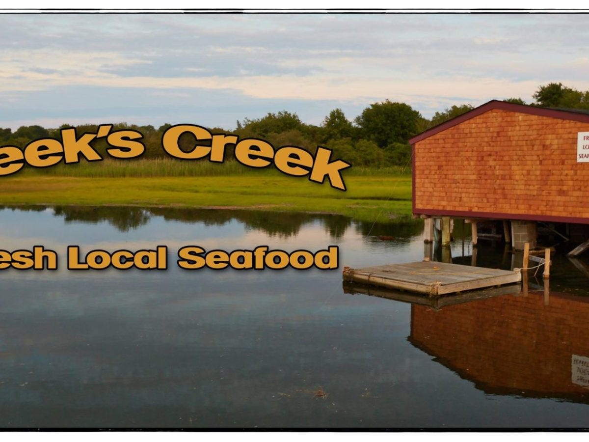 Zeek’s Creek Bait & Tackle Fish Market in Jamestown listed for sale