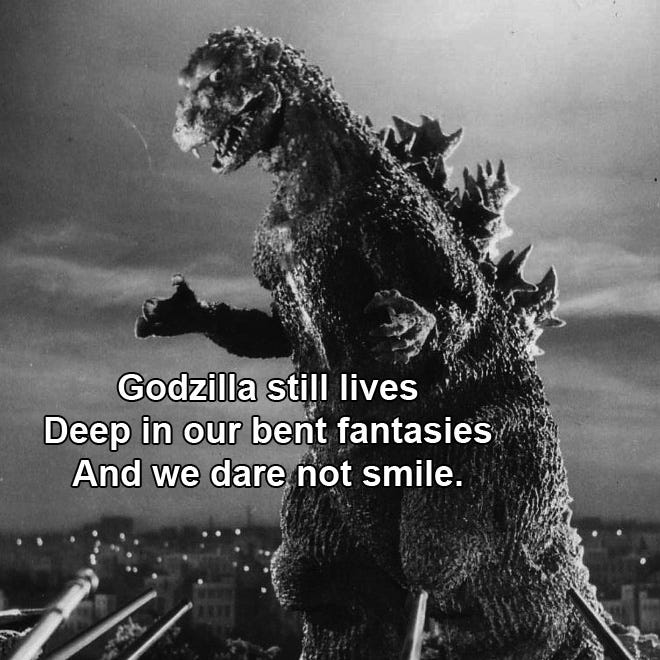 Godzilla Haikus