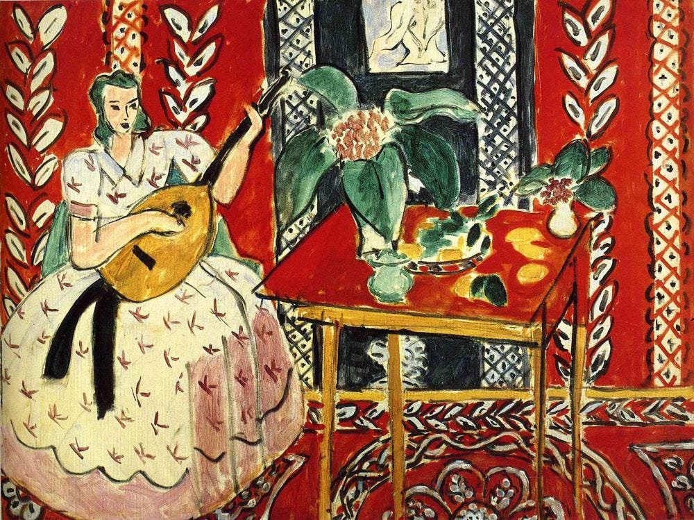 Green Stripe (Madame Matisse) (1905) by Henri Matisse – Artchive