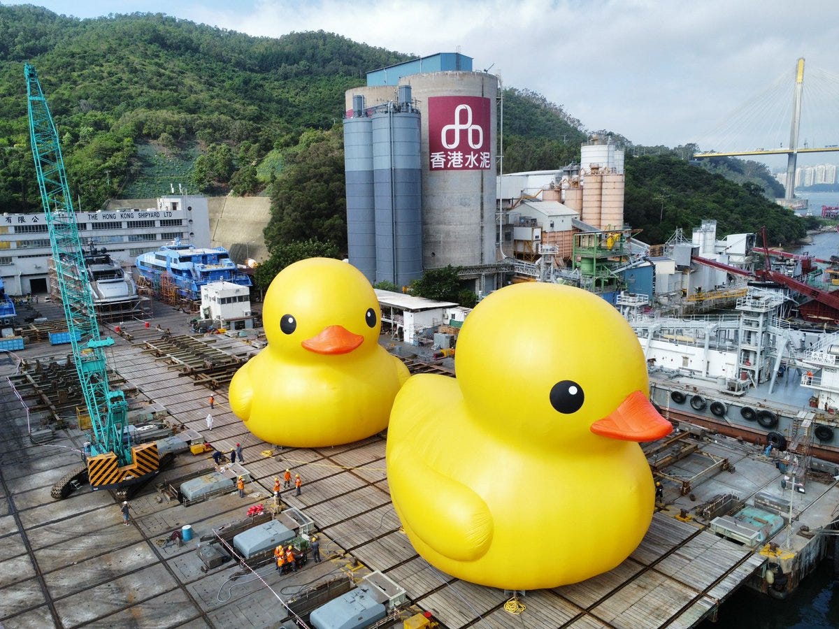 double ducks