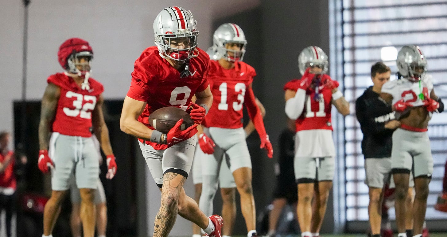 Former Ohio State WR Jayden Ballard commits to Wisconsin 