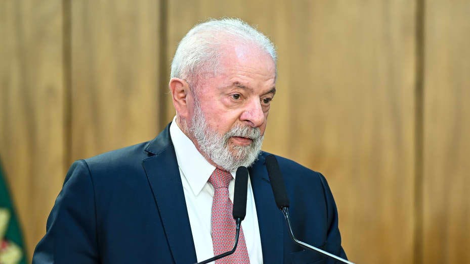 Le président du Brésil Lula a validé l'adhésion du Brésil à l'OPEP. Nurphoto | Nurphoto | Getty Images
