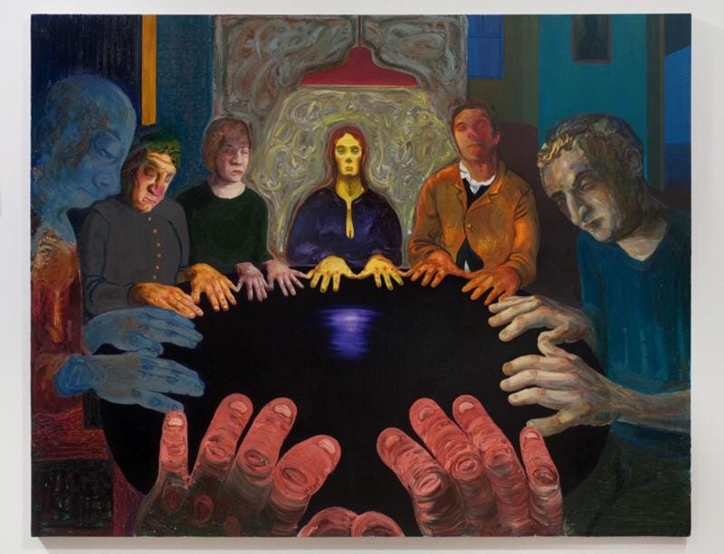 I need help, I'm doing a research paper on Nicole Eiseman painting “Seance”  but I'm unable to find any information online. Can someone please help me?  : r/ArtHistory