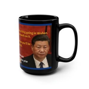 Joe and Xi P4B Humor Black Mug, 15oz image 3